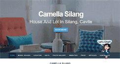 Desktop Screenshot of camellahomessilang.com
